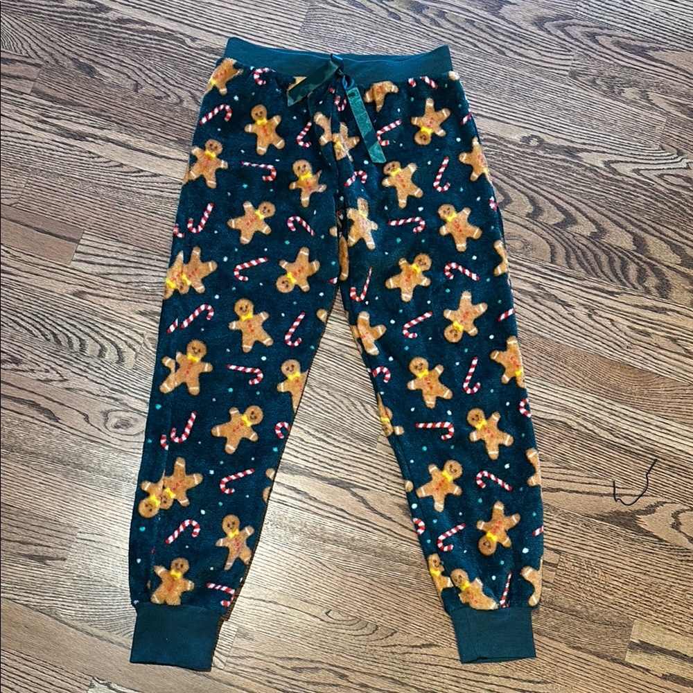 Gingerbread and Candy Cane Pajama Pants